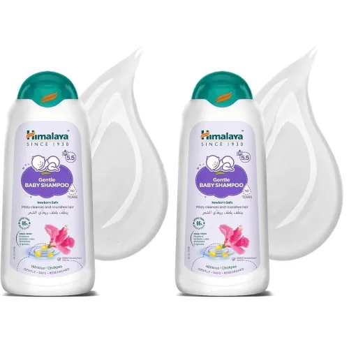 Image of Himalaya Gentle Baby Shampoo (400 ml) | No Tears formula | Cleanses