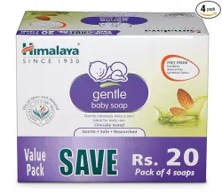 Himalaya Gentle Baby Soap 75g (Pack Of 4)