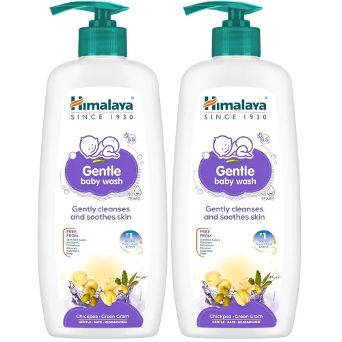 Image of Himalaya Gentle Baby Wash 400ml 
