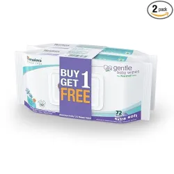 Himalaya Gentle Baby Wipes 72wipes