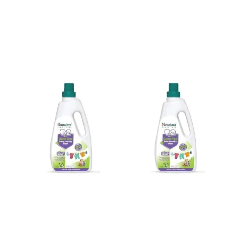 Image of Himalaya Germ Free Baby Laundry Detergent (1L, Pack of 2)
