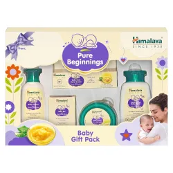 Himalaya Ghee Baby Gift Pack of 5 | Moisturizing Skincare Regime