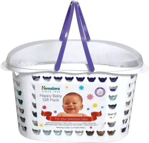Image of HIMALAYA HAPPY BABY GIFT BASKET 