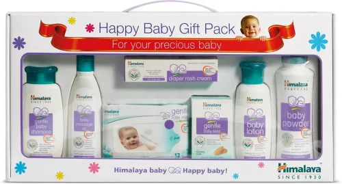 Image of HIMALAYA Happy Baby Gift Pack ( 7 IN 1)  (Blue)