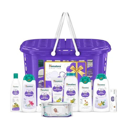 Image of Himalaya Happy Baby Gift Pack 9s with Newborn Baby Essentials