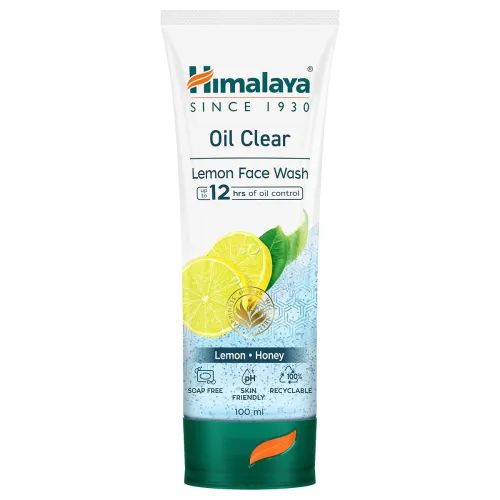 Image of Himalaya Herbals Oil Clear Lemon Face Wash, 100ml