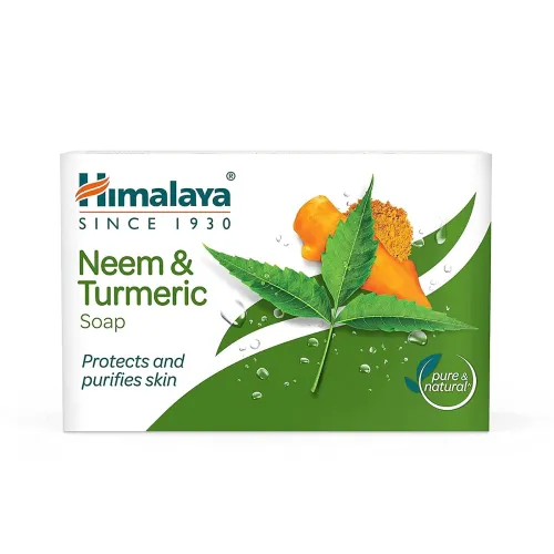 Image of Himalaya Herbals Protecting Neem and Turmeric Soap 125gm