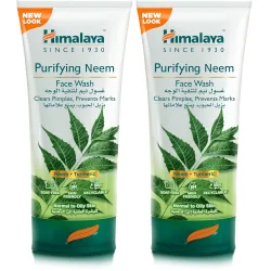 Himalaya Herbals Purifying Neem Face Wash, 150ml (Pack of 2)