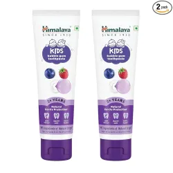 Himalaya Kids Bubble Gum Toothpaste, 80g x Pack of 2