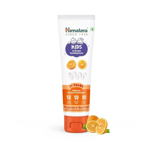 Image of Himalaya Kids Orange Multi Action Toothpaste 80g