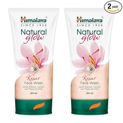 Himalaya Natural Glow Kesar Face Wash (Pack of 2)