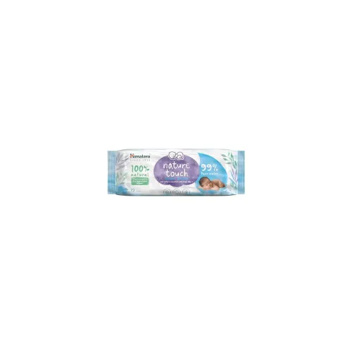Image of Himalaya Nature Touch Water Baby Wipes 72 Wipes - Pack of 1