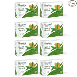 Himalaya Neem & Turmeric Soap 125 g Pack of 8