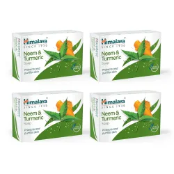 Himalaya Neem & Turmeric Soap, 75g (Pack of 4)