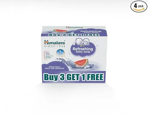 Image of Himalaya Nourishing baby soap 75g (Buy 3 Get 1 Free)