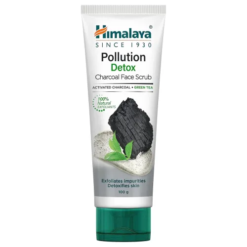 Image of Himalaya Pollution Detox Charcoal Face Scrub | 100g