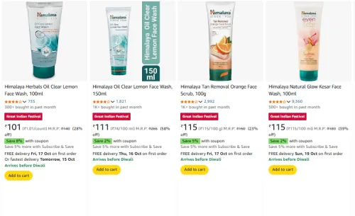 Image of Himalaya Products starting @ ₹101