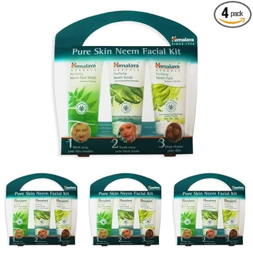 Image of Himalaya Pure Skin Neem Facial Kit (Pack of 4)