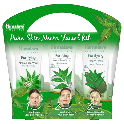 Image of Himalaya Pure Skin Neem Facial Kit