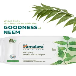 Himalaya Purifying Neem Extra Soft Facial Wipes - 25 Pulls