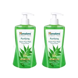 Himalaya Purifying Neem Face Wash 400ML (pack of 2)