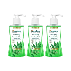 HIMALAYA Purifying Neem|Clinically proven to fight against acne and pimples|Gently cleanses|100% naturally derived Neem Face Wash (600 ml)