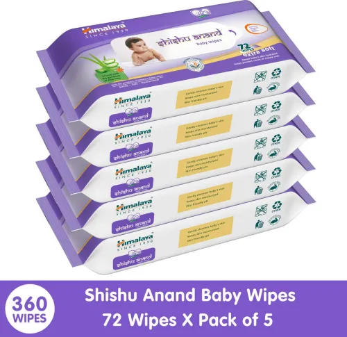 Image of HIMALAYA Shishu Anand Baby Wipes
