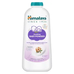 Himalaya Soothing Baby Powder 400gm | No.1 Doctor-Prescribed Brand | Formulated for sensitive skin | Soothes, calms and 