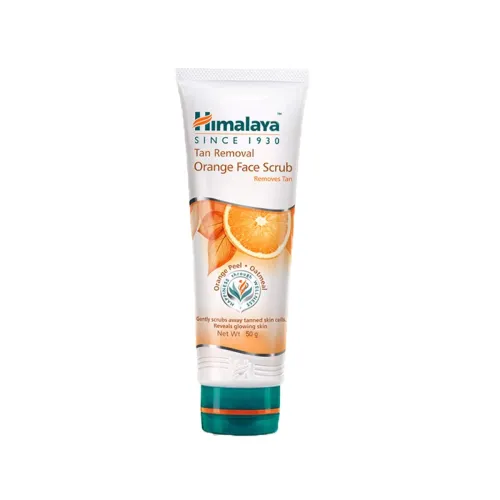 Image of Himalaya Tan Removal Orange Face Scrub, 50g