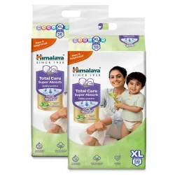 Himalaya Total Care Super Absorb Baby Pants Diaper 112 Count Pack of 2