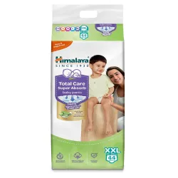 Click to enlarge Himalaya Total Care Super Absorb Baby Pants Diaper | Size XXL | 44 Count | Pack of 1 | 15-25 kg | Breathable & Rapid Zig Zag Absorption | Keeps Skin Calm & Rash Free