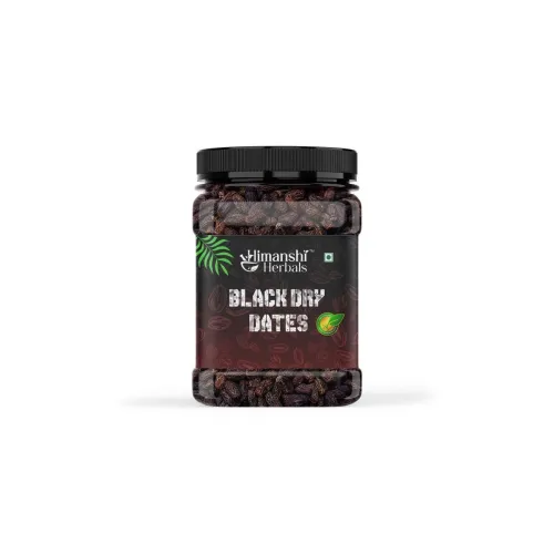 Image of HIMANSHI HERBALS Black Dry Dates 1kg 