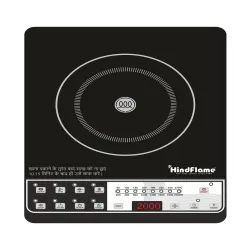 Hindflame Black Rapid Induction Cooktop-2000W