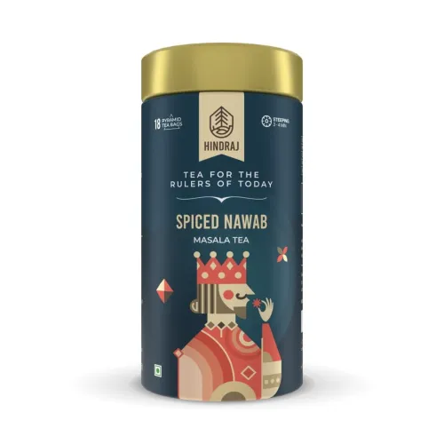Image of Hindraj Spiced Nawab Masala 18 Tea Pyramid tea Bags