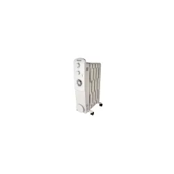 Hindware 2500W OFR Room Heater with Fan, 11 Fin (White)