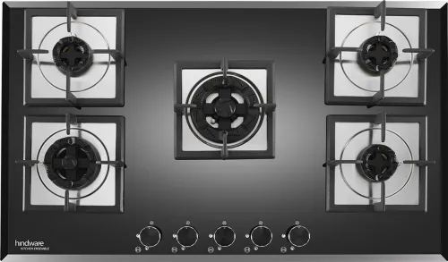 Image of Hindware Aster 5B 86cm Glass Automatic Hob