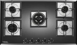 Hindware Aster 5B 86cm Glass Automatic Hob