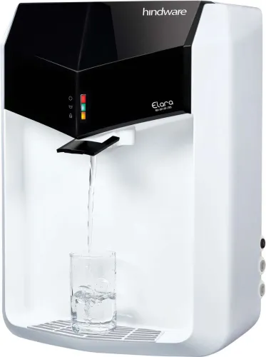 Image of Hindware Elara 7 L RO + UV + UF + TDS Water Purifier Suitable for all - Borewell, Tanker, Municipality Water (White, Bla