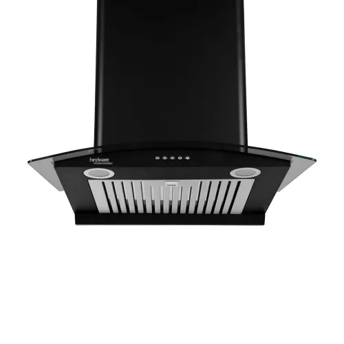 Image of Hindware Elena 60cm Curved Glass Chimney