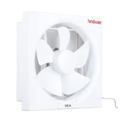 Hindware Ilka 200mm Exhaust Fan for Kitchen or Bathroom with Auto Dust