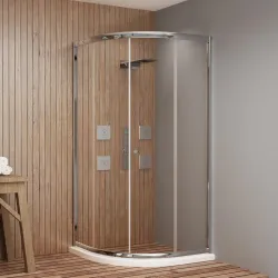 Hindware Italian Collection Quadra Corner Shower Enclosure