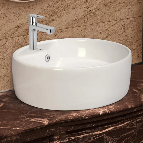 Image of Hindware Italian Collection Solitaire Table Top Wash Basin for Bathroom