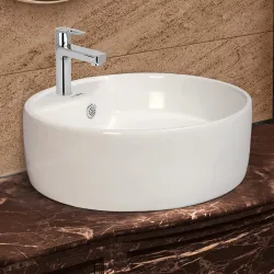 Hindware Italian Collection Solitaire Table Top Wash Basin for Bathroom