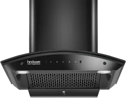 Hindware Nadia IN 60 1500 CMH 60 cm Auto Clean Chimney (Wall Mounted, Black)