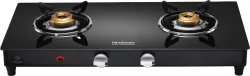 Hindware Smart Appliances ARMO Plus GL 2B AI BLK Glass Automatic Gas Stove
