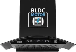 Hindware Smart Appliances Ripple Neo BLDC 75 Touch Control Chimney 