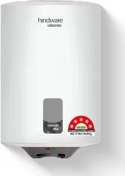 Hindware Smart Appliances Immedio Plus 15 L Storage Water Geyser | 5 Star BEE Energy Rating | Glassline Tanked  (White, 