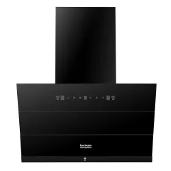 Hindware Smart Appliances | Skyla Neo 90 cm Chimney | 1350 CMH | Auto Clean | Slant Design | Filterless | Touch Control,