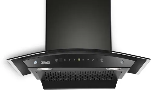 Image of Hindware Smart Appliances Ripple Neo 60 IN 1200 CMH 60 cm | Curved | Filterless | Touch Control | Motion Sensor | Energy