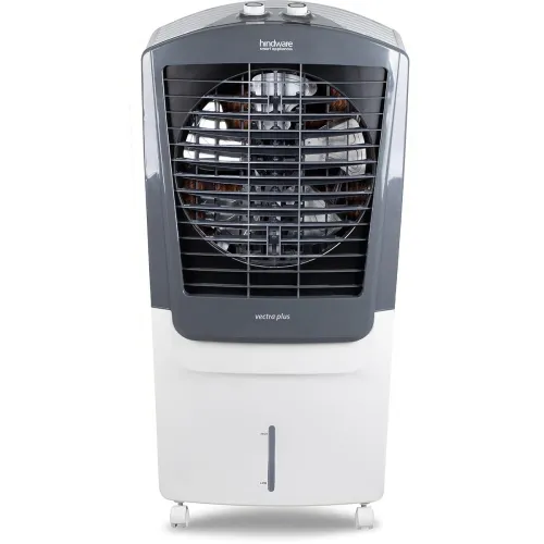 Image of Hindware Smart Appliances Vectra Plus 70L | Desert Air Cooler with Woodwool Pads, Inverter Compatible, Castor wheels and